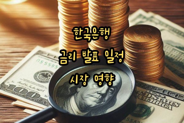 다음 한국은행 금리 발표 일정 11월 28일