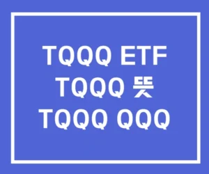 TQQQ ETF TQQQ 뜻 TQQQ QQQ