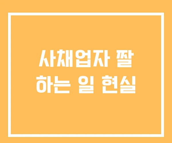 사채업자 짤 하는 일 현실 사채업자 짤 하는 일 현실